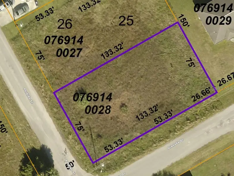 LOTS 26 AND 1/2OF LOT GRANADA LOTS 25 & 26AND 1/2OF LOT 24 PAR#2 DRIVE, NORTH PORT