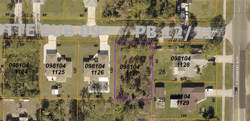 LOT 27 ALESIO AVENUE, NORTH PORT