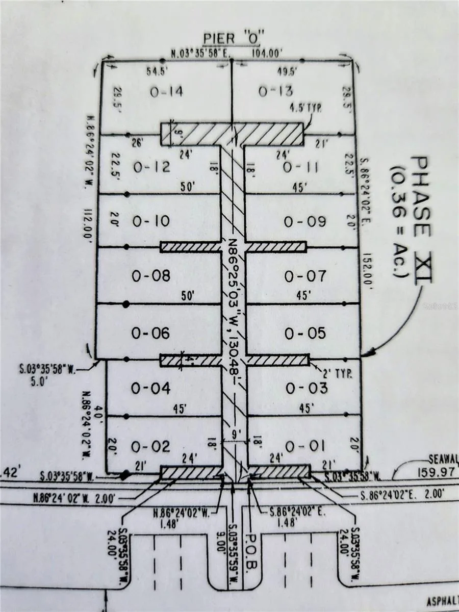 Slip O-11, just inside the T on the north side.
