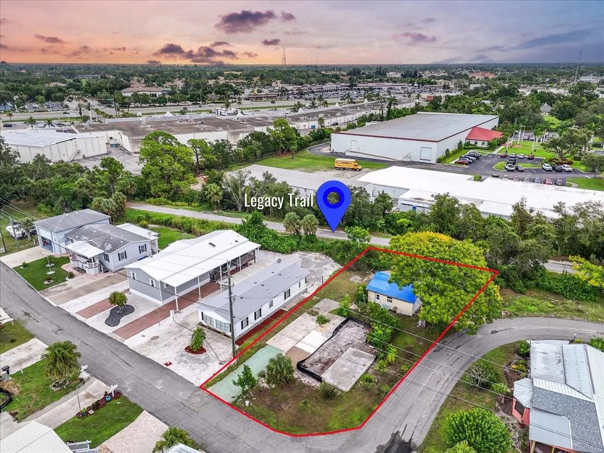 0.25 acre corner lot with Garage