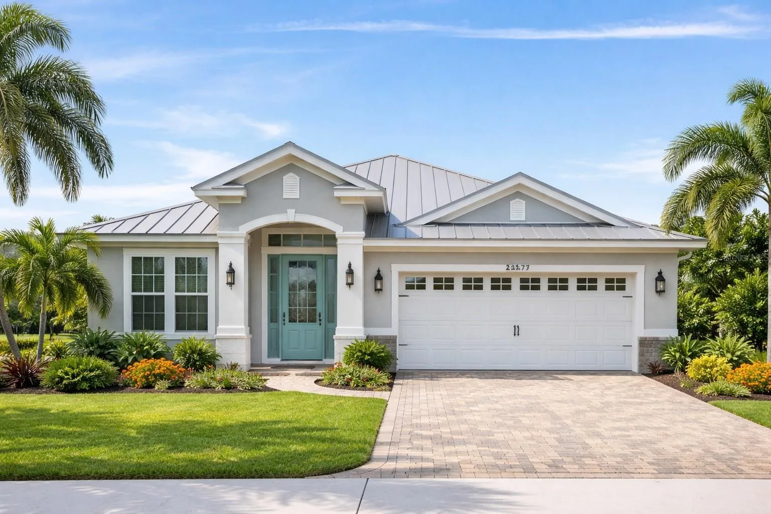 Elevation of new home, what can be built on lot for sale