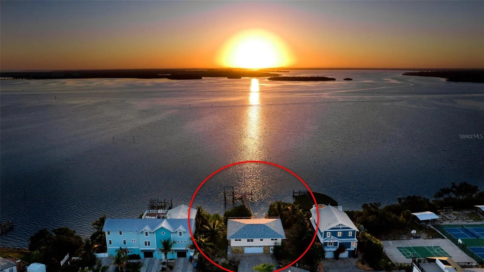 Wake each morning to spectacular bayfront sunrises.