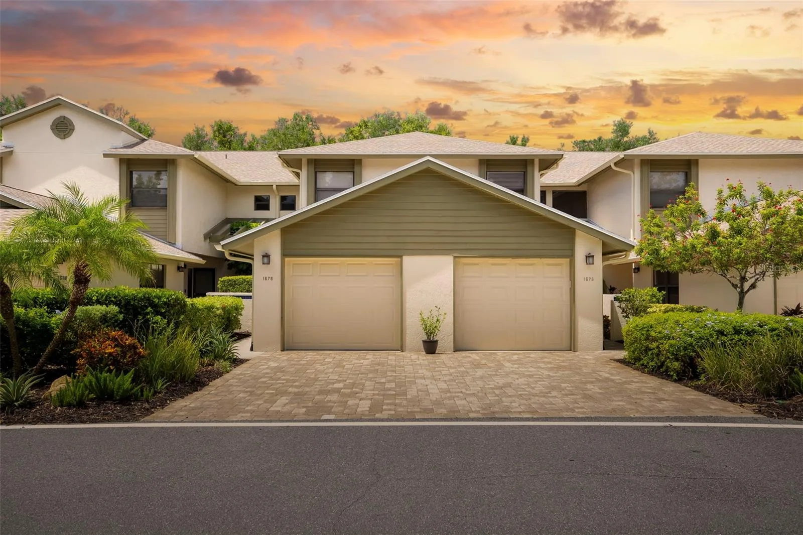 Front Entry & Garage