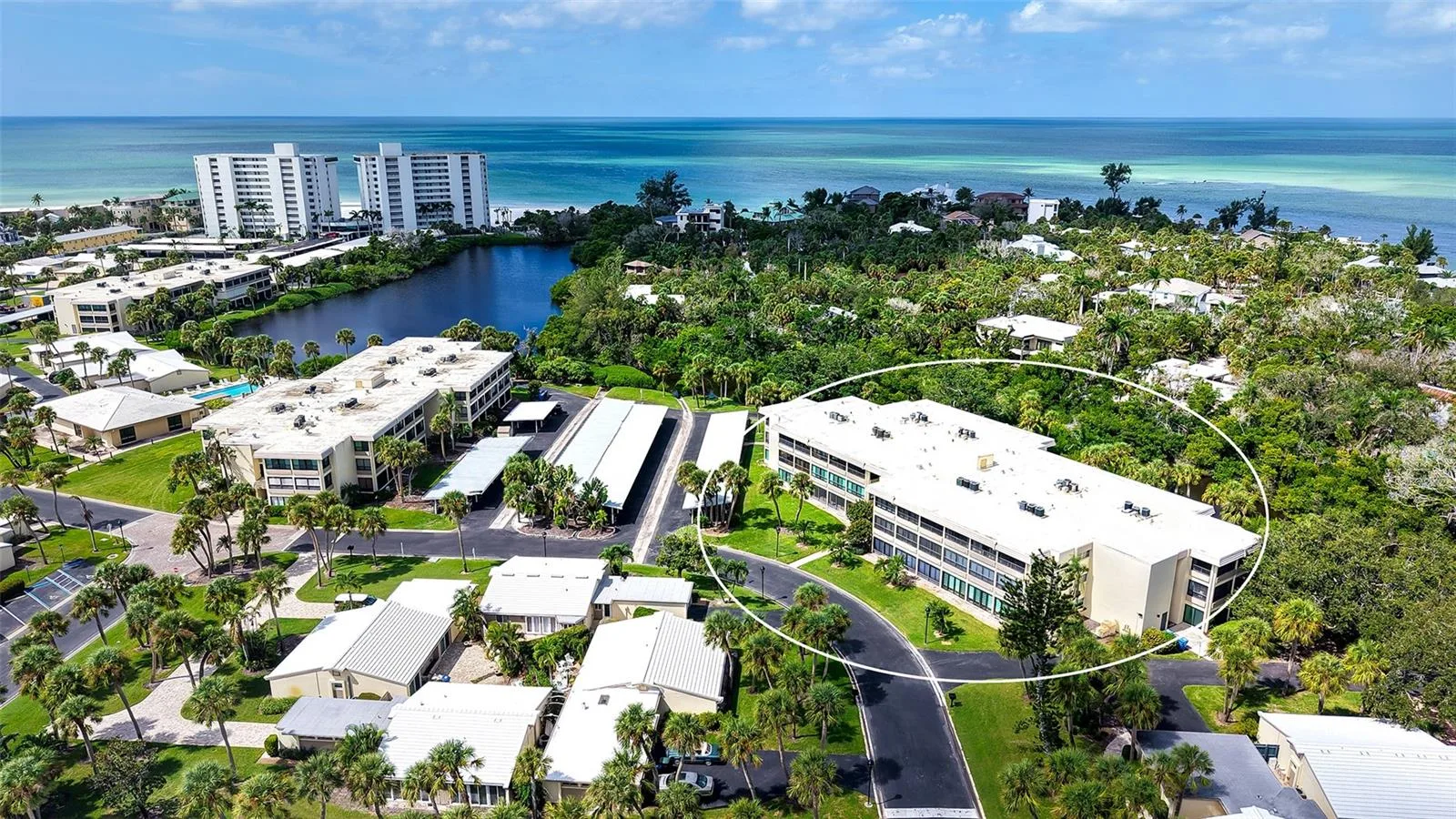 Welcome to the Gulf front property of Whispering Sands on Siesta Key!