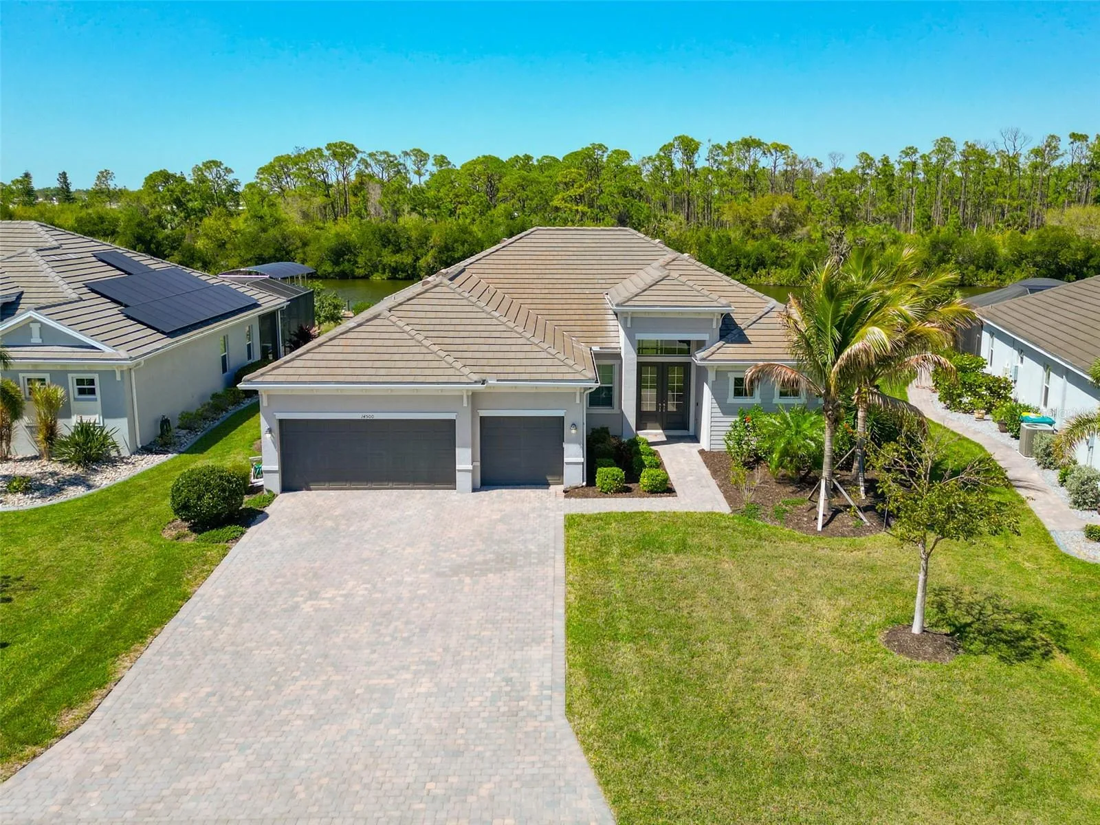 Front Exposure of the home.