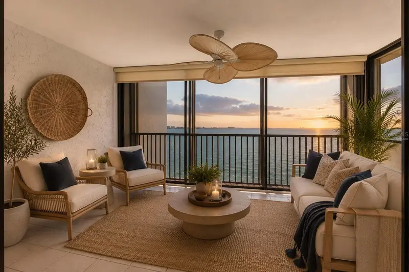 101 SUNSET DRIVE #PH1, SARASOTA, photo 4 of 44