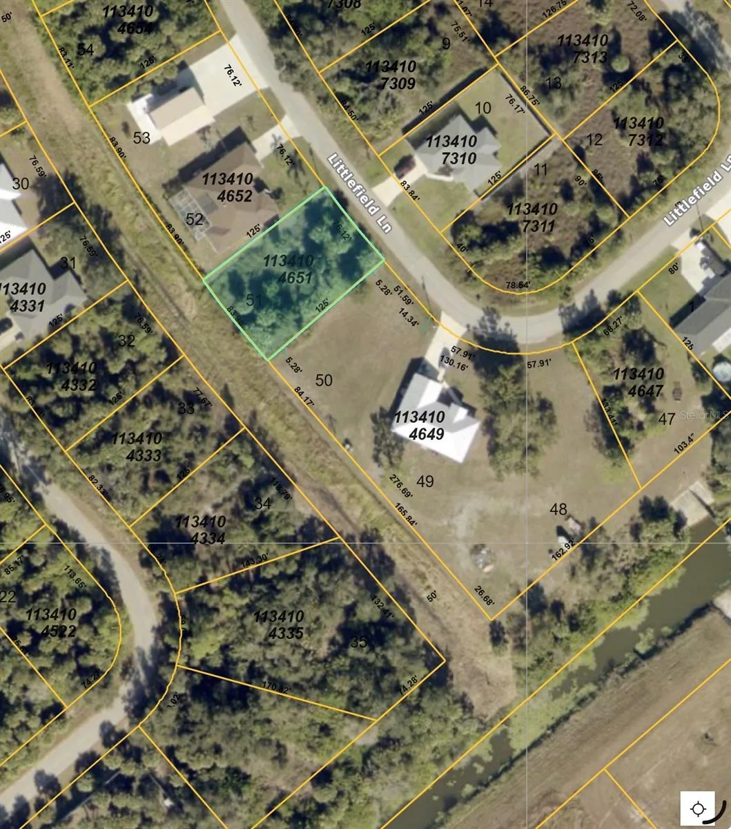 Beautiful buildable, residential lot backing out up to a green belt and preserve