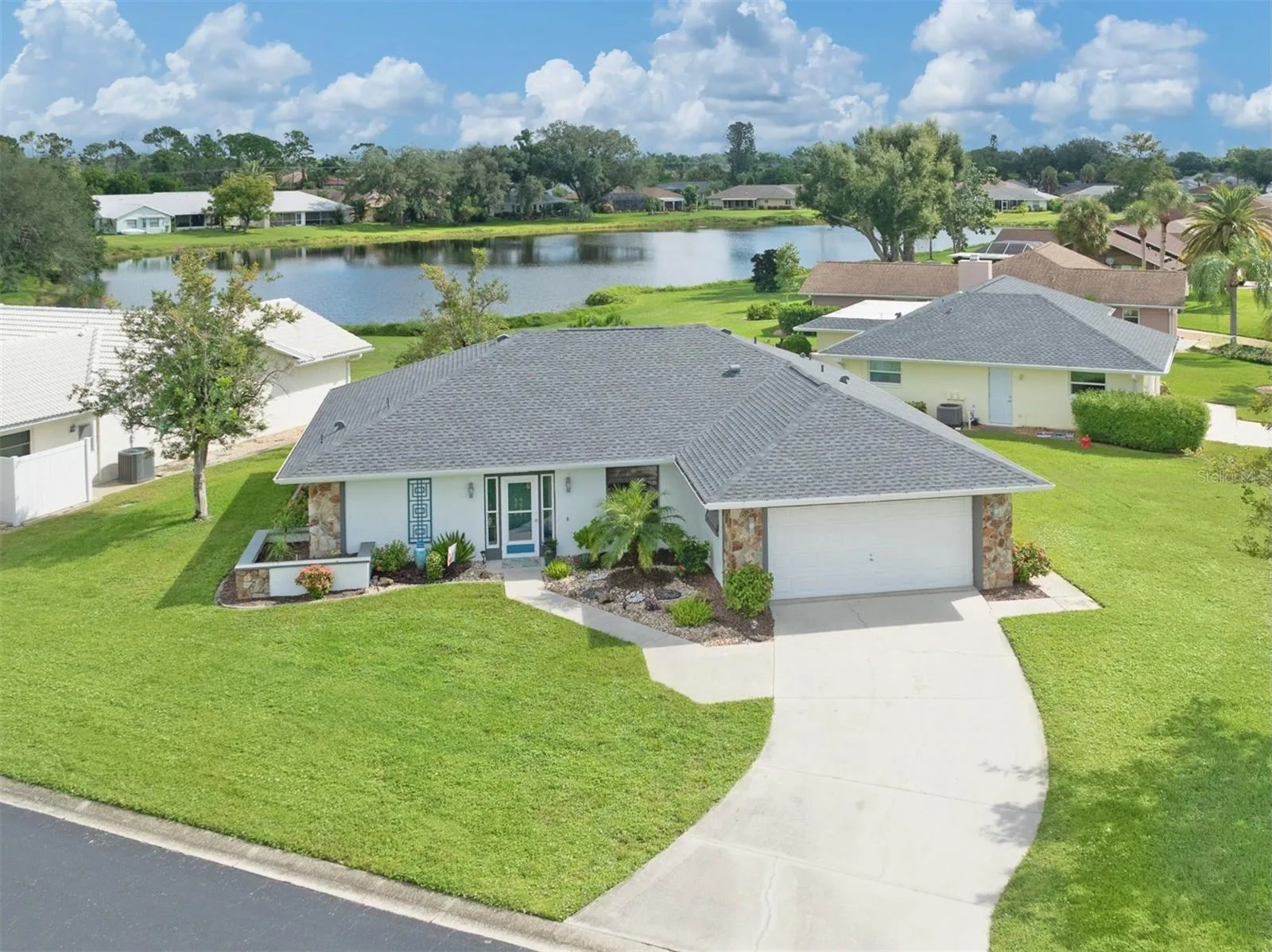 Front Aerial View