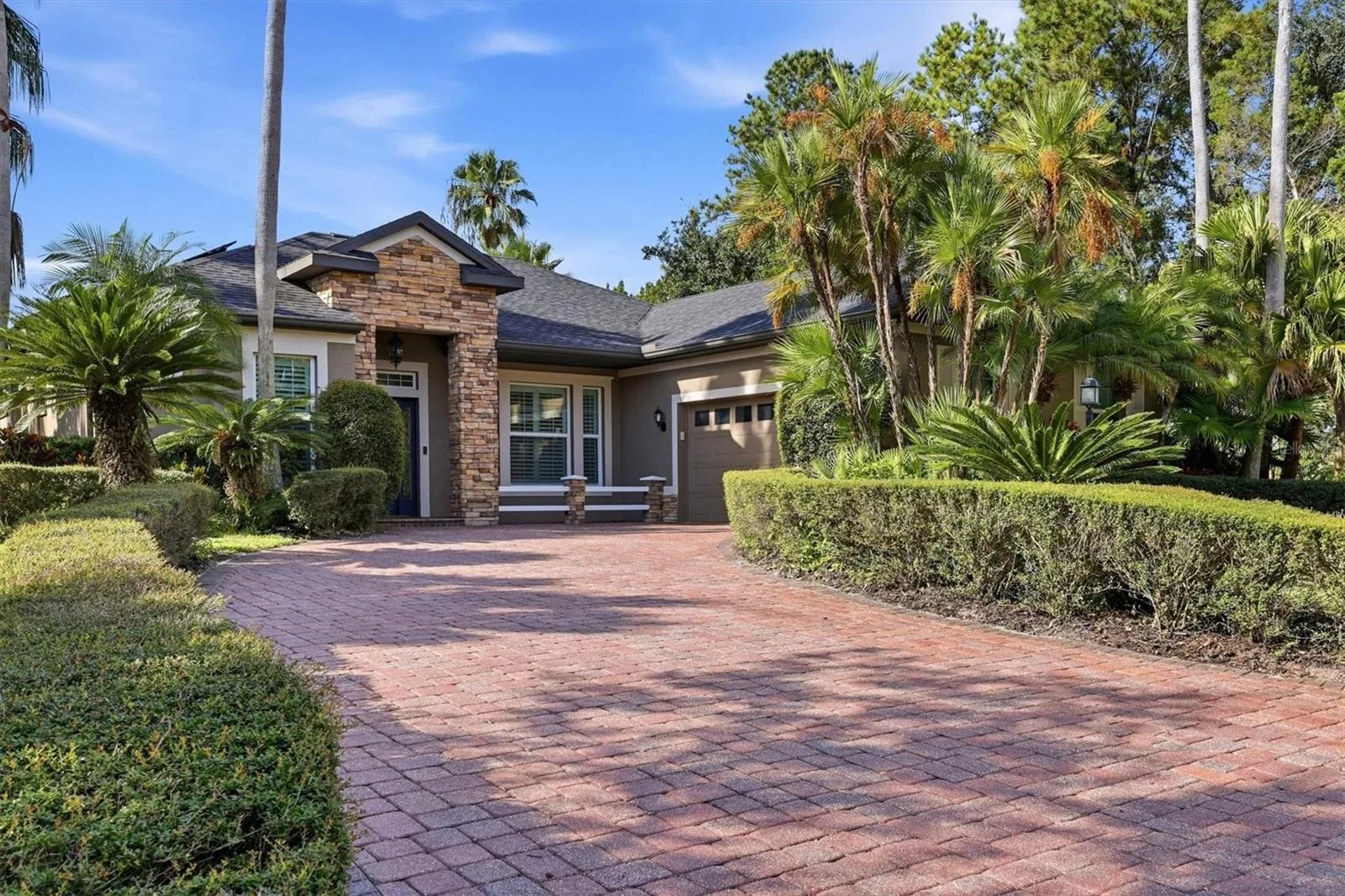 Front down driveway