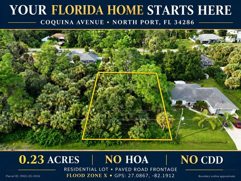 COQUINA AVENUE, NORTH PORT